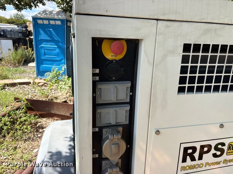 image for item ES8301 2018 Atlas Copco QAS25 T4F NB generator