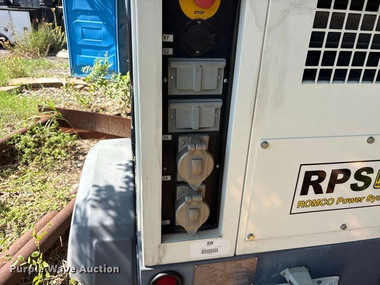 image for item ES8301 2018 Atlas Copco QAS25 T4F NB generator