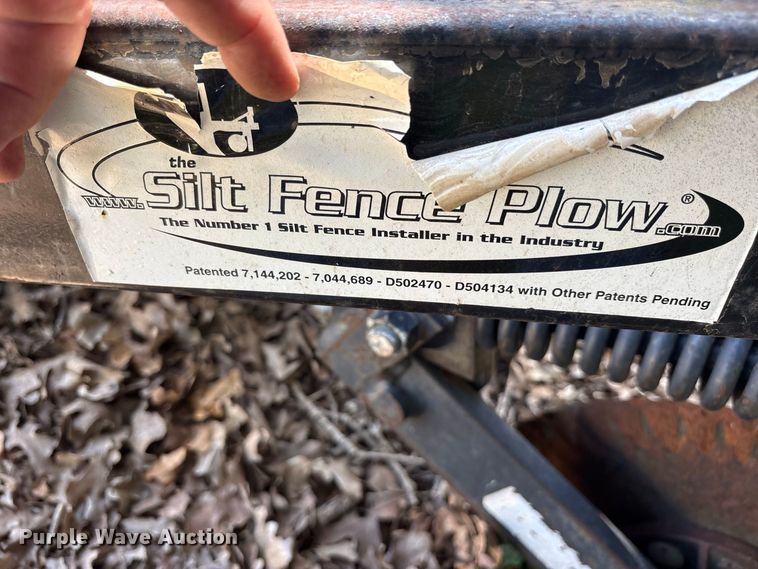 image for item ES8302 Silt Fence Plow 