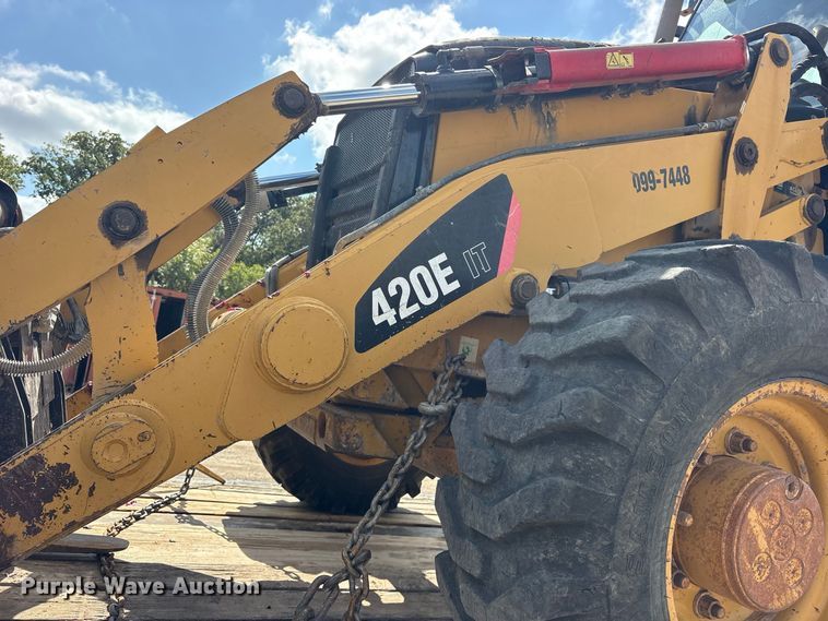 image for item ES8308 2012 Caterpillar 420E IT backhoe