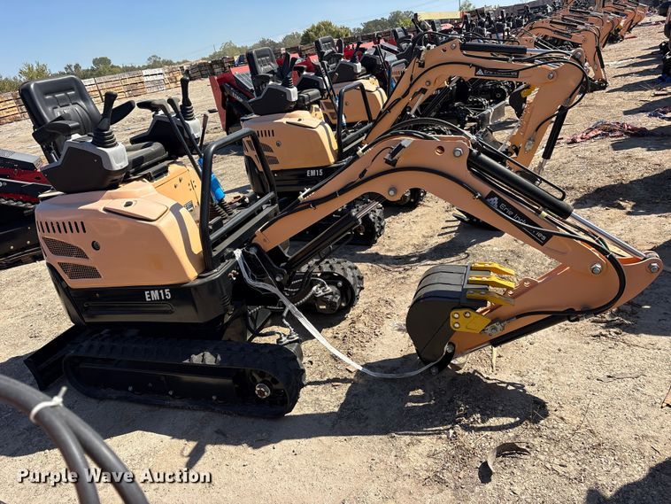 image for item ES8368 2024 Erie EM15 mini excavator