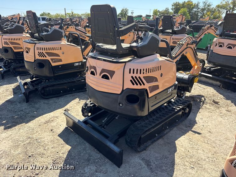 image for item ES8368 2024 Erie EM15 mini excavator