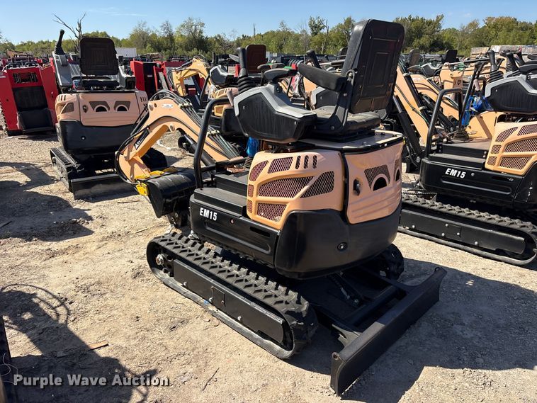 image for item ES8368 2024 Erie EM15 mini excavator