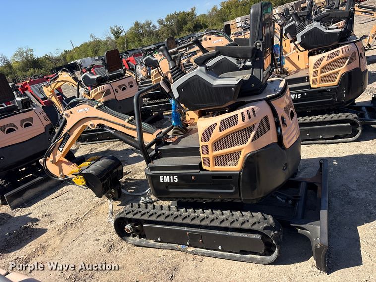 image for item ES8368 2024 Erie EM15 mini excavator