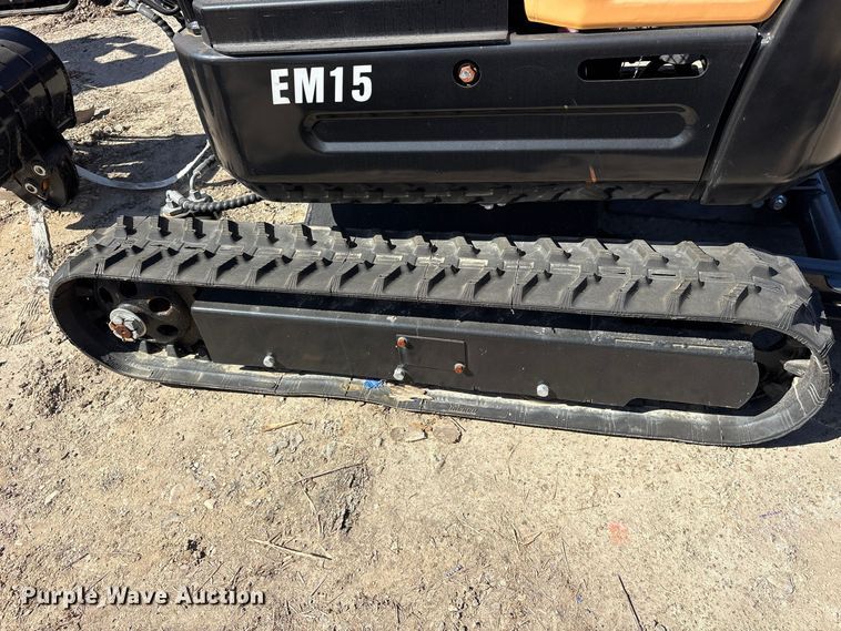 image for item ES8368 2024 Erie EM15 mini excavator