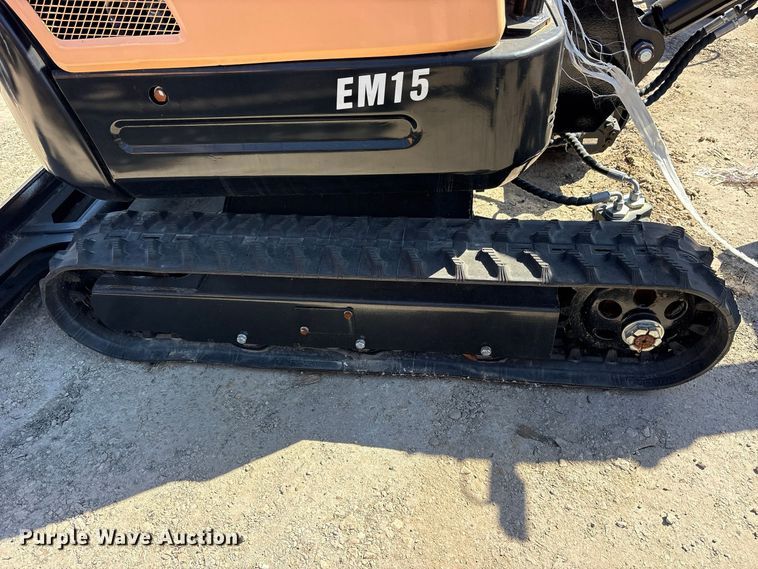 image for item ES8368 2024 Erie EM15 mini excavator