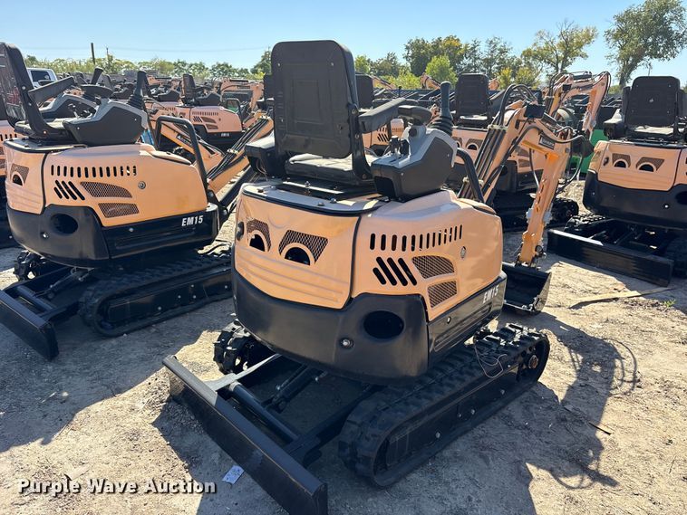 image for item ES8369 2024 Erie EM15 mini excavator