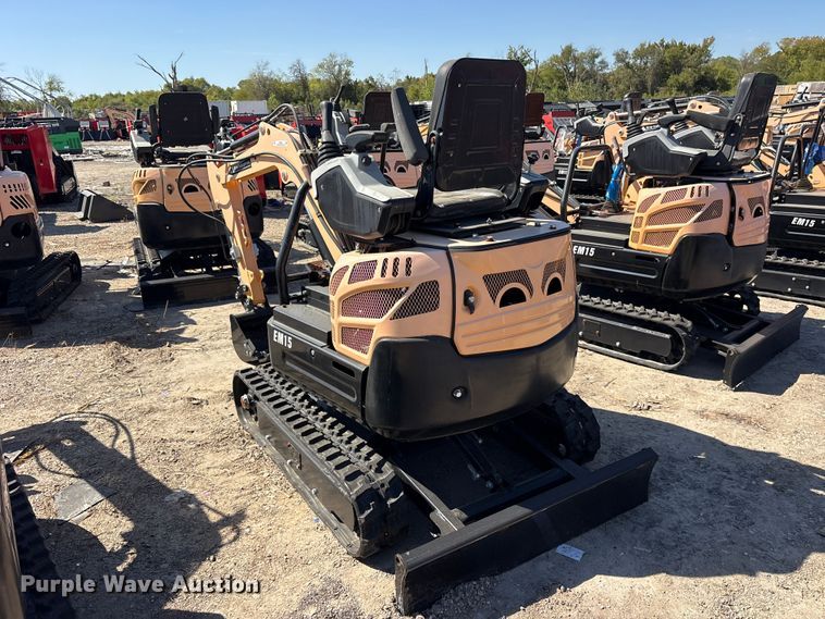 image for item ES8369 2024 Erie EM15 mini excavator