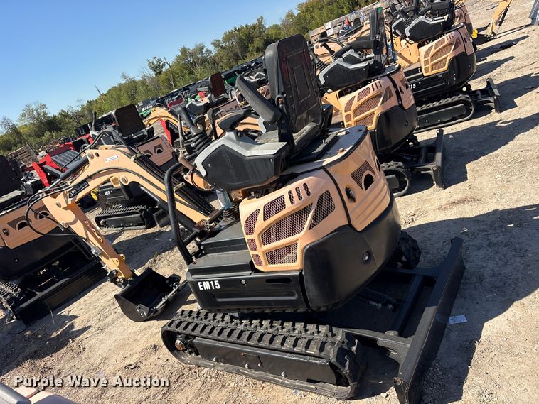 image for item ES8369 2024 Erie EM15 mini excavator
