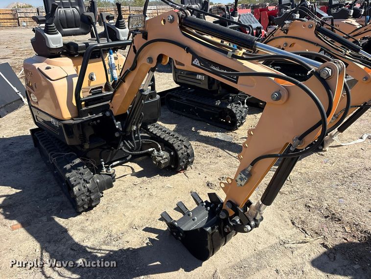 image for item ES8369 2024 Erie EM15 mini excavator