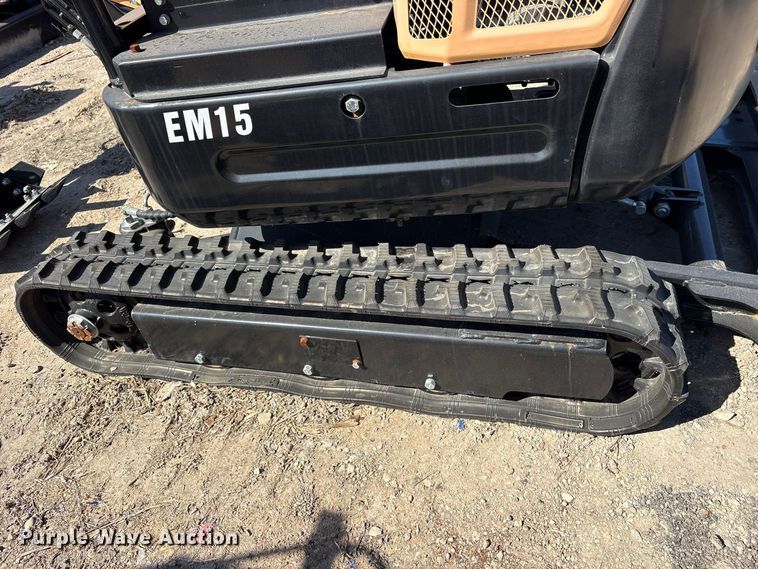 image for item ES8369 2024 Erie EM15 mini excavator