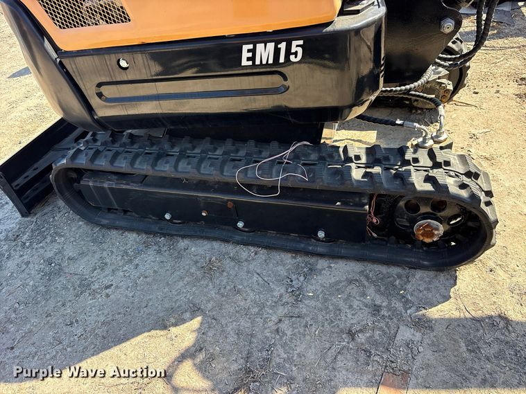 image for item ES8369 2024 Erie EM15 mini excavator