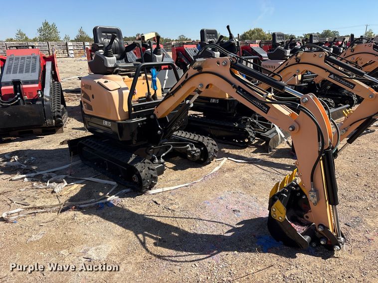 image for item ES8372 2024 Erie EM15 mini excavator