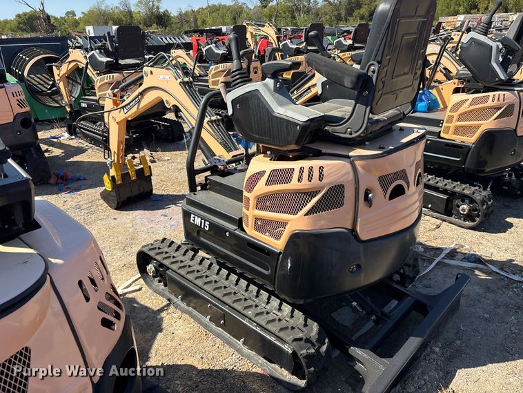 image for item ES8372 2024 Erie EM15 mini excavator