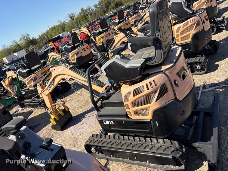 image for item ES8372 2024 Erie EM15 mini excavator