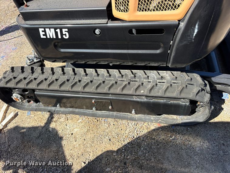 image for item ES8372 2024 Erie EM15 mini excavator