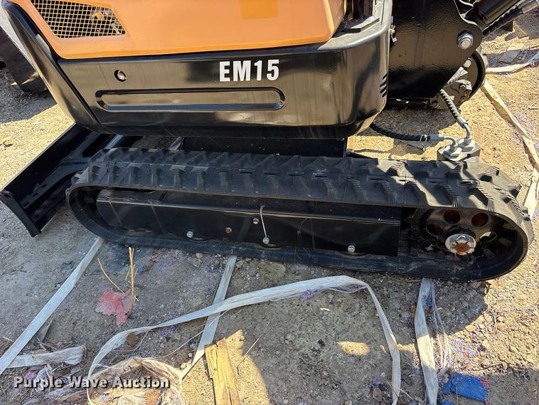 image for item ES8372 2024 Erie EM15 mini excavator