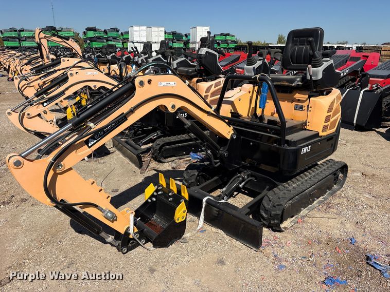 image for item ES8380 2024 Erie EM15 mini excavator