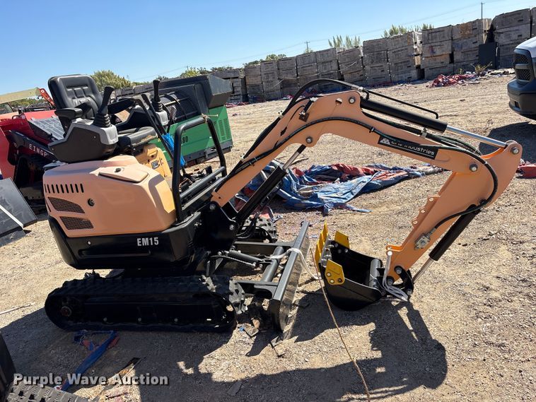 image for item ES8380 2024 Erie EM15 mini excavator