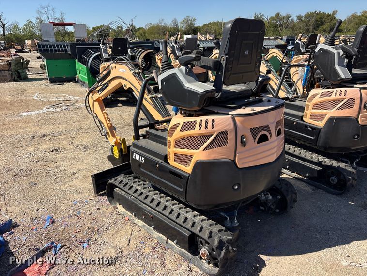 image for item ES8380 2024 Erie EM15 mini excavator