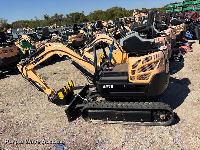image for item ES8380 2024 Erie EM15 mini excavator