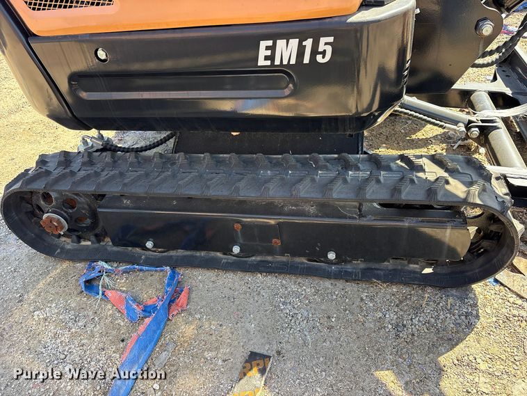 image for item ES8380 2024 Erie EM15 mini excavator