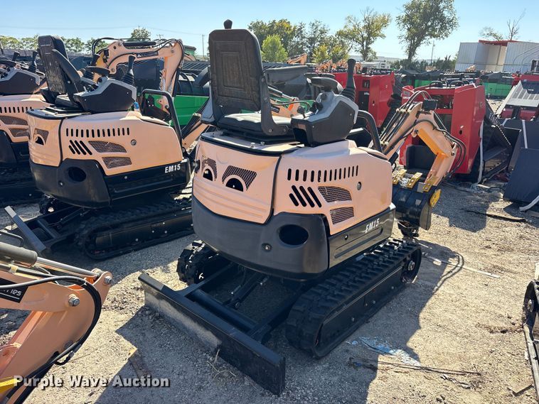 image for item ES8393 2024 Erie EM15 mini excavator