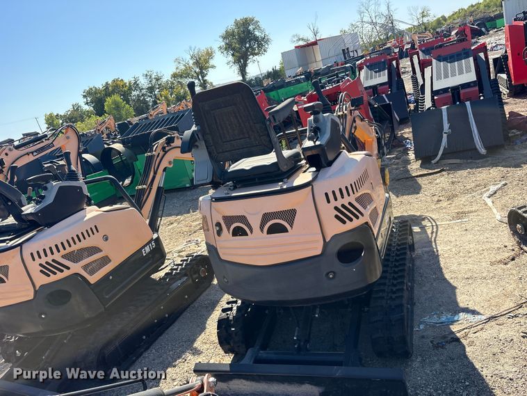 image for item ES8393 2024 Erie EM15 mini excavator