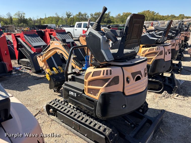 image for item ES8393 2024 Erie EM15 mini excavator