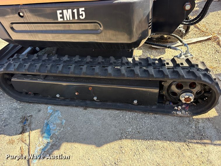 image for item ES8393 2024 Erie EM15 mini excavator