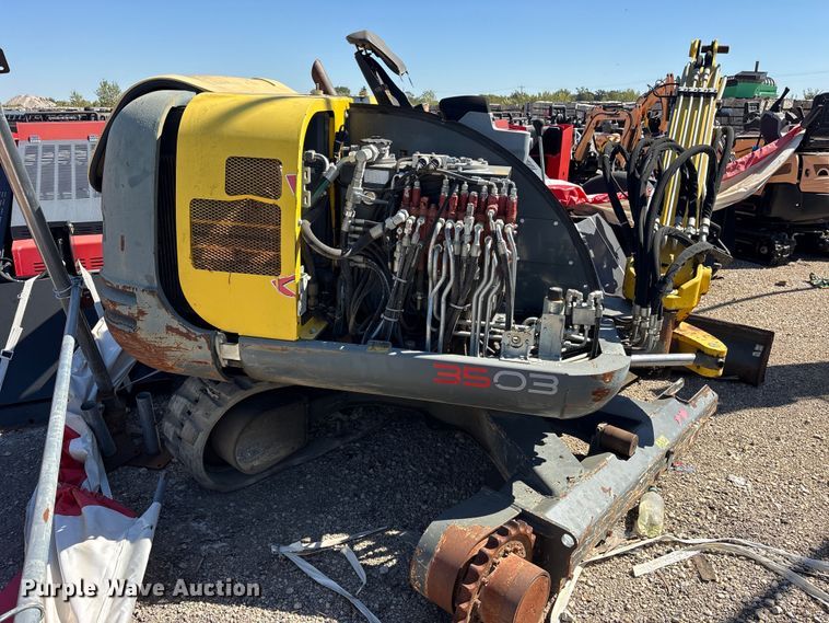 image for item ES8458 Wacker Neuson 3503RD mini excavator