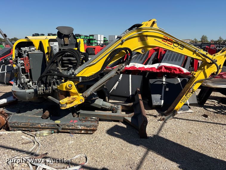 image for item ES8458 Wacker Neuson 3503RD mini excavator