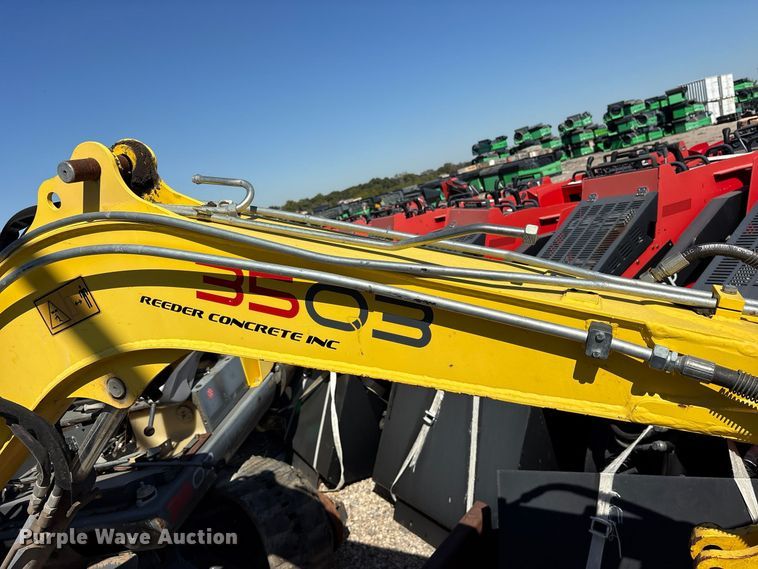 image for item ES8458 Wacker Neuson 3503RD mini excavator