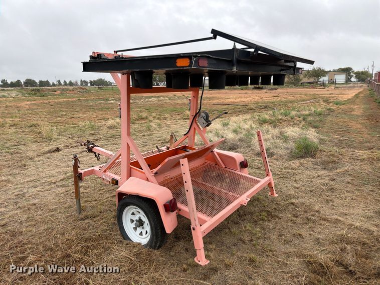 image for item EU5914 International Traffic Control Products ITCP15 arrow board trailer