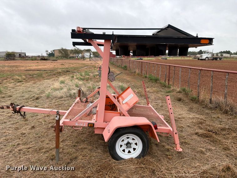 image for item EU5914 International Traffic Control Products ITCP15 arrow board trailer