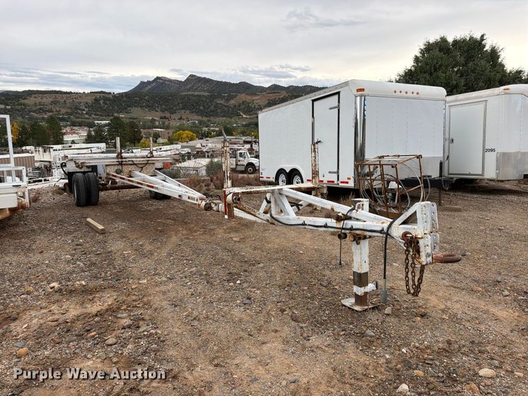 image for item EW1000 1992 Clifton Metal Products pole trailer