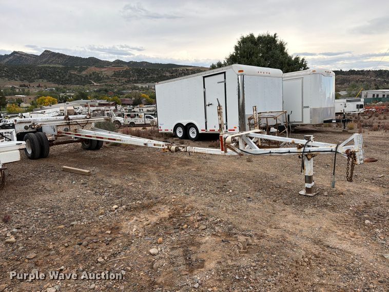 image for item EW1000 1992 Clifton Metal Products pole trailer