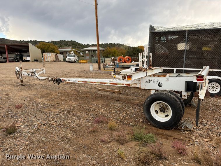 image for item EW1000 1992 Clifton Metal Products pole trailer