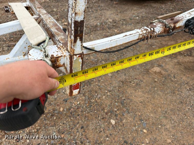 image for item EW1000 1992 Clifton Metal Products pole trailer