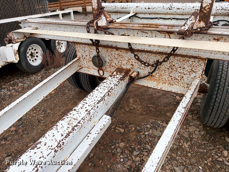 image for item EW1000 1992 Clifton Metal Products pole trailer