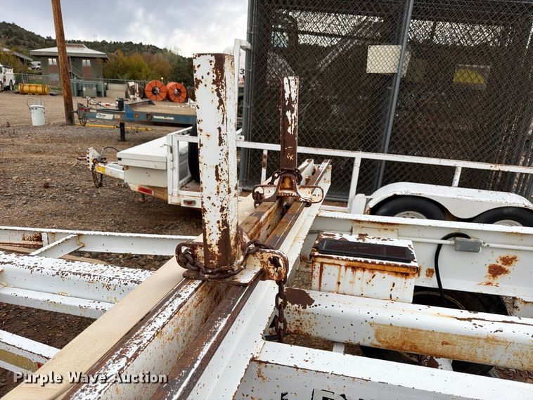 image for item EW1000 1992 Clifton Metal Products pole trailer