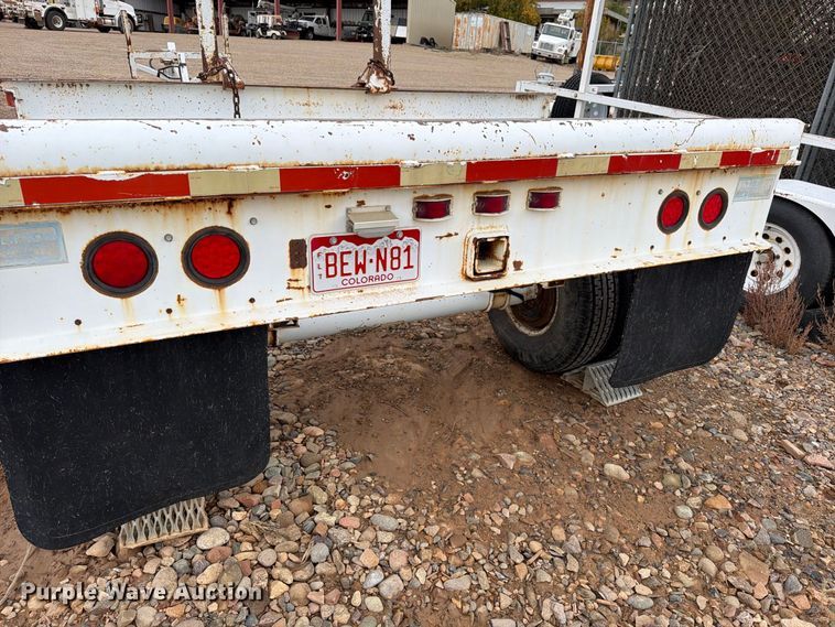 image for item EW1000 1992 Clifton Metal Products pole trailer