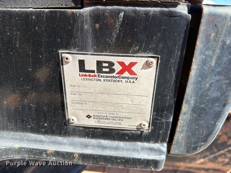 image for item EW1178 2022 Link Belt 145X4LC excavator