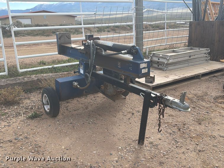 image for item EW1183 Iron & Oak wood splitter