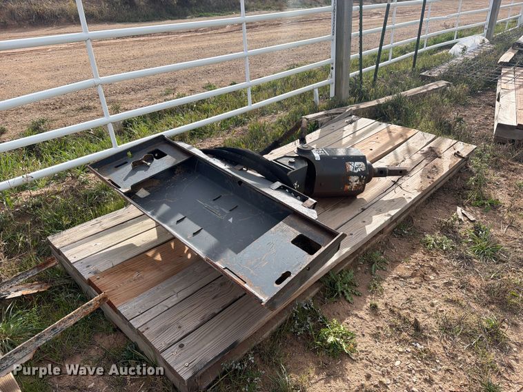 image for item EW1184 Bobcat 15C skid steer auger