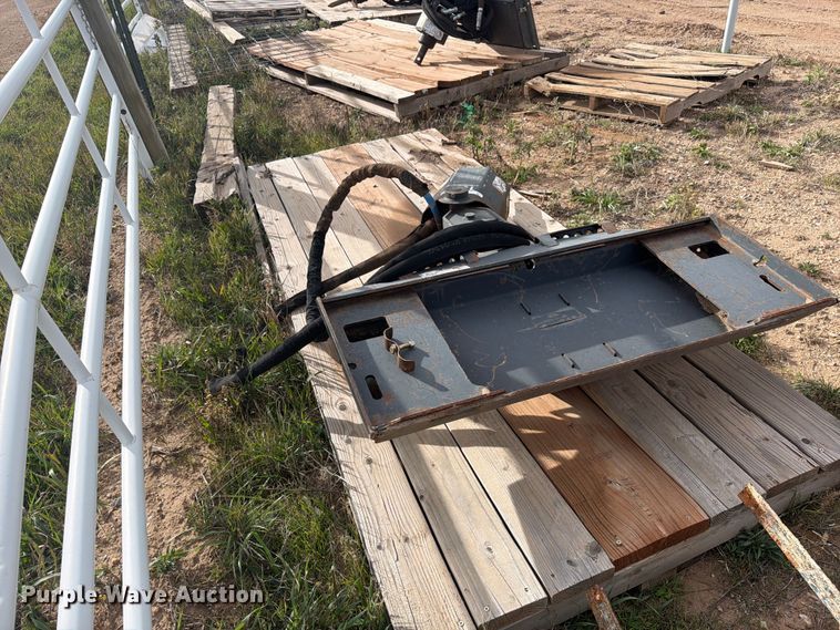 image for item EW1184 Bobcat 15C skid steer auger