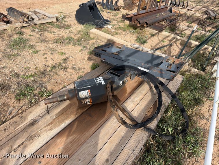 image for item EW1184 Bobcat 15C skid steer auger
