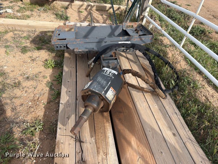 image for item EW1184 Bobcat 15C skid steer auger