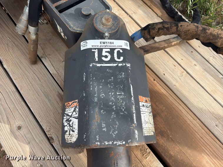 image for item EW1184 Bobcat 15C skid steer auger