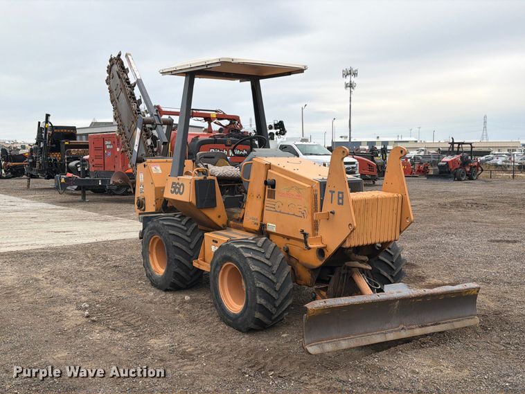 image for item EW1189 2001 Case 560 trencher